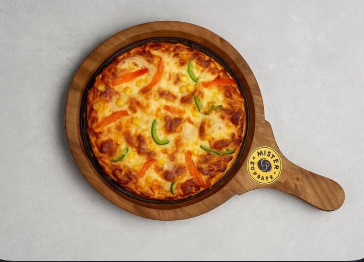 Tandoori Double Cheese Hand Tossed Pizza