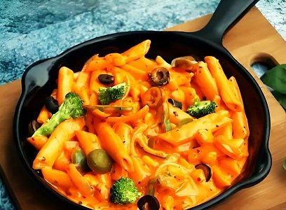 Tandoori Sauce Penne Pasta